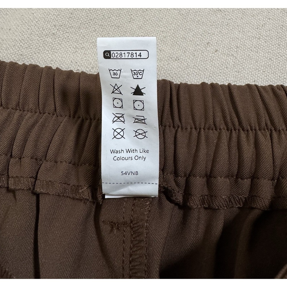 Halara Workwear Pants Trousers NWT Women's Size L Large Brown High Rise - Picture 6 of 6